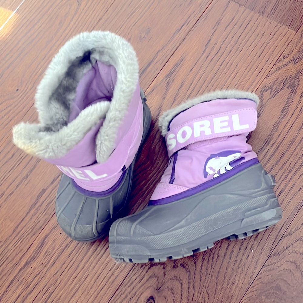 Sorel Toddler Winter Boots Snow Commander Size 11
